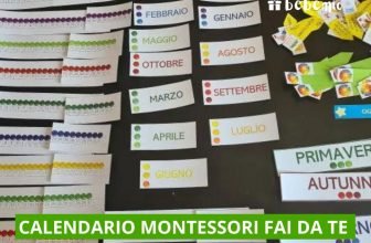 calendario montessori fai da te