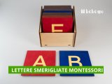 Lettere Smerigliate Montessori: Cosa Sono, Come Usarle e Quali Acquistare
